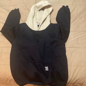 Black And tan hoodie